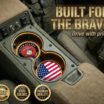 Marine and USA Car Coasters image 2