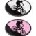 Mountain Biker 3D Decal 2-Pack image 1