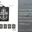 Navy Anchor Air Freshener 6-Pack image 6