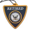 Navy Retired Shield Air Freshener 6-Pack image 1