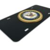 Navy Black Metal License Plate image 6