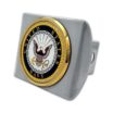 U.S. Navy Seal Matte Chrome Hitch Cover image 3
