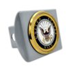 U.S. Navy Seal Matte Chrome Hitch Cover image 1