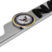 Navy 3D Chrome Metal Cutout License Plate Frame image 4