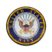 Navy Crest 3D Reflective Decal image 1