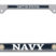 Full-Color US Navy License Plate Frame image 1