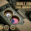 Navy and USA Car Coasters image 2