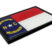 North Carolina Flag Black Metal Car Emblem image 2