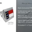 North Carolina Chrome Hitch Cover image 3