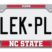 NC State Alumni Chrome License Plate Frame image 2