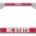 NC State Alumni Chrome License Plate Frame image 1