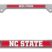 NC State Wolfpack Chrome License Plate Frame image 1