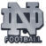 Notre Dame Football Chrome Emblem image 1