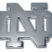 Notre Dame Chrome Emblem image 1