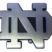 Notre Dame Matte Chrome Emblem image 1