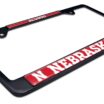 Nebraska Cornhuskers Alumni Black License Plate Frame image 3