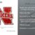 University of Nebraska Red 3D Reflective Decal image 7