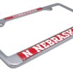 Nebraska Cornhuskers Chrome License Plate Frame image 3