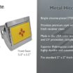 New Mexico Chrome Hitch Cover image 3