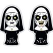 The Nun Stylized Decals – 2 Pack image 1