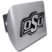 Oklahoma State Brushed Hitch Cover image 1