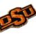 Oklahoma State Orange 3D Reflective Decal image 3