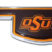 Oklahoma State Shape Chrome Emblem image 1