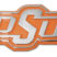 Oklahoma State Orange Chrome Emblem image 1