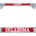 University of Oklahoma Sooners 3D License Plate Frame image 1