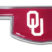 University of Oklahoma State Shape Chrome Emblem image 1