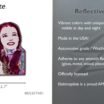 Wizard of Oz Dorothy Reflective Decal image 4