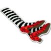 Wizard of Oz Ruby Slippers Reflective Decal image 5