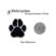 Paw Print Emblem Minis image 2