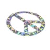 Reflective Silver Peace Sign Decal image 6
