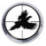 Pheasant Target Chrome Emblem image 1