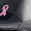 Pink Ribbon Reflective Decal image 3