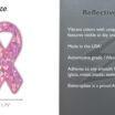 Pink Ribbon Reflective Decal image 6