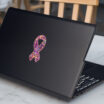 Pink Ribbon Reflective Decal image 9