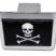 Pirate Flag Chrome Hitch Cover image 3