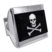 Pirate Flag Chrome Hitch Cover image 1