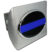 Police Brushed Hitch Cover image 1