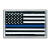 Police Flag Chrome Emblem 2-Pack image 4