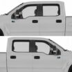 Police Flag Chrome Emblem 2-Pack image 2