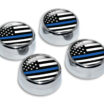 Police License Plate Frame Screw Caps image 1
