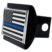 Police Flag Black Hitch Cover image 2