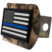 Police Flag Woodland Camo Hitch Cover image 2