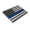 Thin Blue Line Police American Flag Reflective Decal image 3