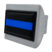 Police Flag Brushed Chrome Hitch Cover image 3