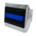 Police Flag Chrome Hitch Cover image 3