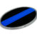 Police Oval Chrome Emblem image 3